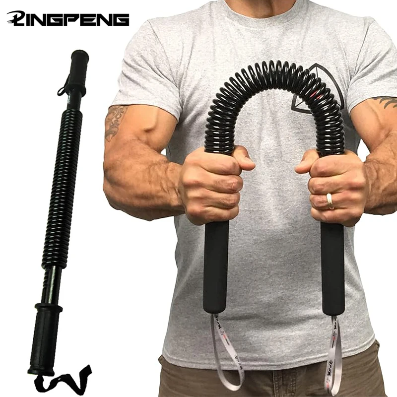 Arm Strengthener Multifunctional Spring Arm Strengthener Indoor Fitness Equipment Adjustable Arm Strength Bar