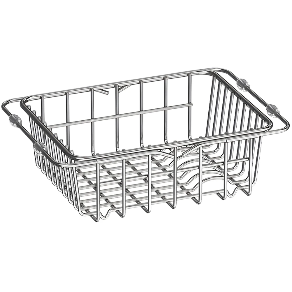 

Dish Drainer Rack Expandable Dish Drying Rack Utensil Drying Holder Stainless Steel Sink Drying Rack Dish Rack Kitchen Supply