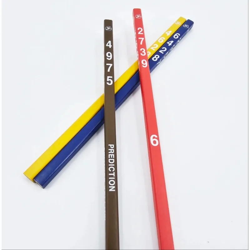 Prediction Pencil – Mathematical Magic with Numbers Close Up Magic Tricks Illusions Gimmicks Beginner Magician Easy To Do Mind