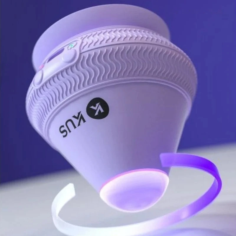 New Wall-mounted Electric Adsorption Type Fascia Ball Massager Vibrate Hot Compress Charging Suction Cup Silicone Ball Portable