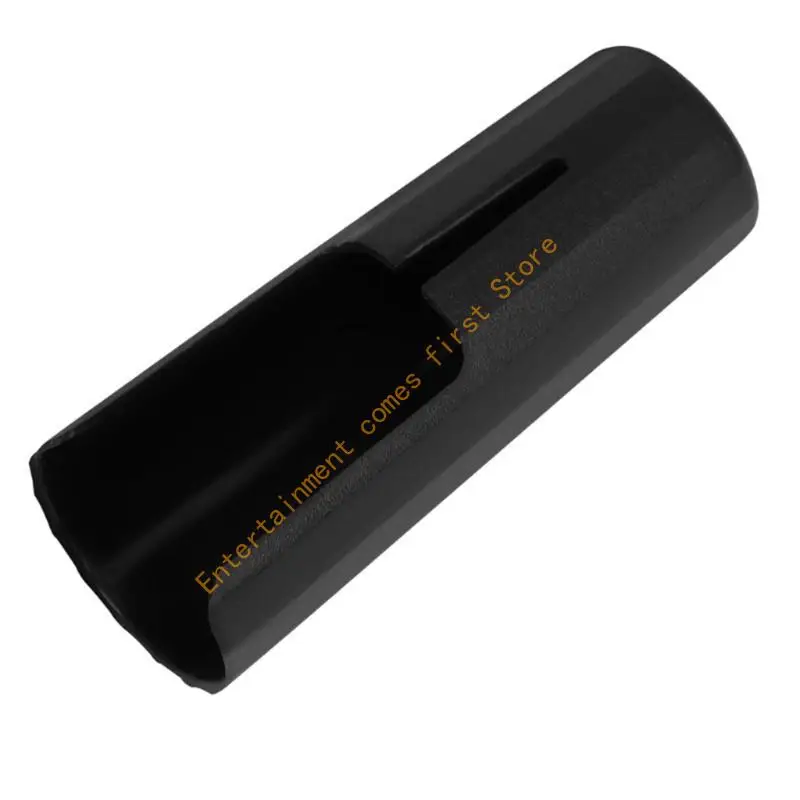 PU Leathers Saxphone Clarinet Ligature with Plastic Cap Mouthpiece Clip Fastener 55KD