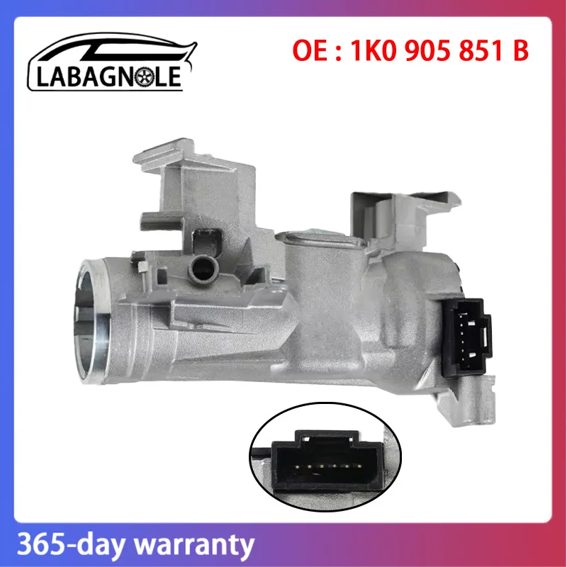 

OE Quality 1K0905851B 1K0905851 Ignition Starter Switch Steering Lock For VW Tiguan Jetta Golf MK5 MK6 Eos A3 TT R8