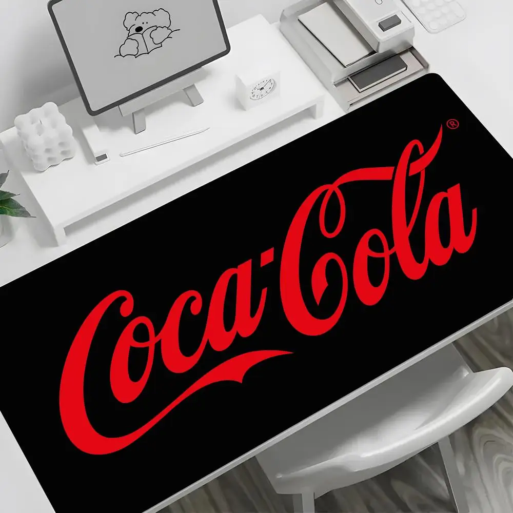 

Коврик для мыши C-Coca C-Cola-S, большой коврик для клавиатуры и мыши, нескользящий, 80x40 см, резиновый игровой коврик для мыши, коврик для ноутбука 600x300