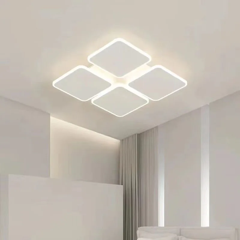 Moderne LED-Decke Kronleuchter Lampe für Wohnzimmer Esszimmer Schlafzimmer Balkon Wohnkultur Innen intelligente Leuchte Glanz