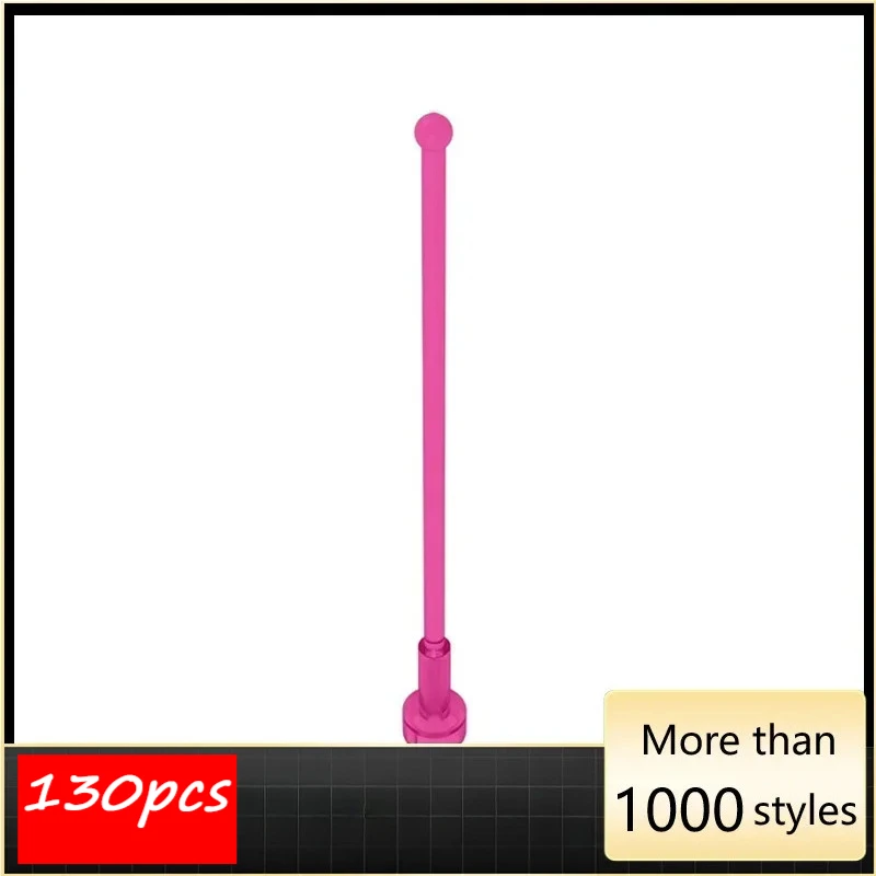 130PCS High-Tech Assemble Particle 2569 Antenna Whip 8H Building Blocks Kit Part Idea DIY Toys For Children Birthday Gifts
