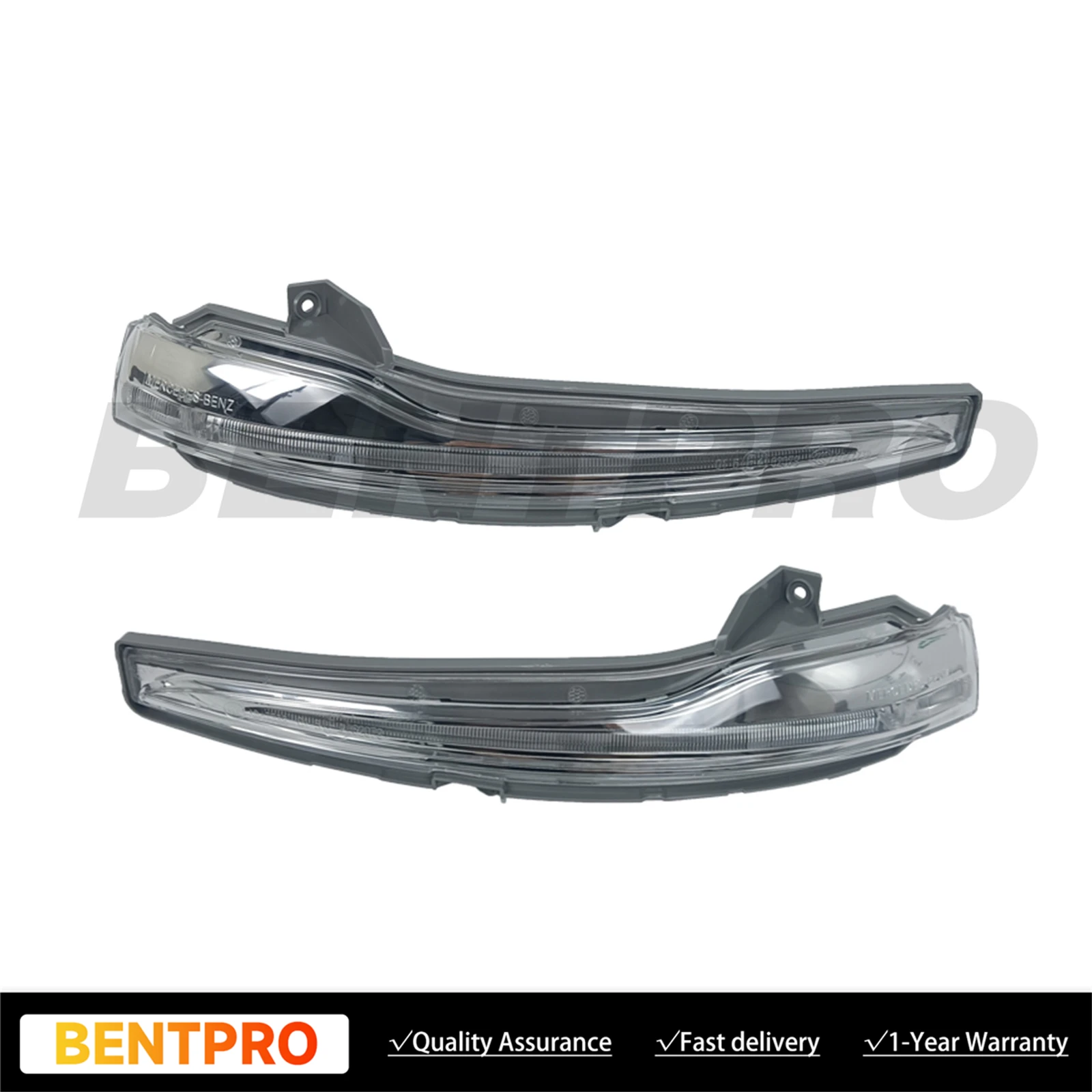 

Pair Left & Right Side Mirror Turn Signal Light For Mercedes-Benz W205 W213 W222 0999060143 0999060243
