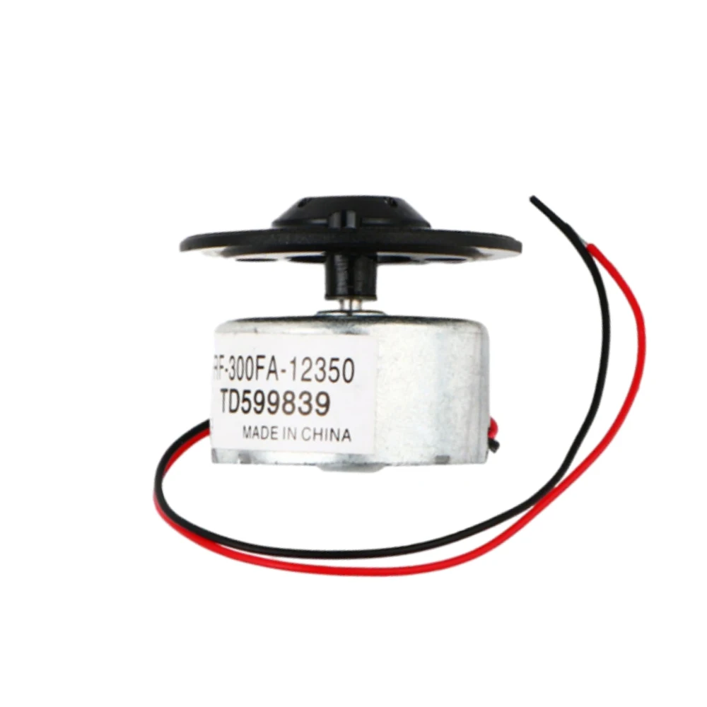 1PCS DC5.9V Micro Ray Spindle Motor RF-300FA-12350 Electric Motor Diameter 24mm for CD DVD Player with 7cm Cable