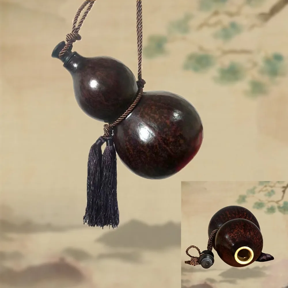 

Китайская бутылка для воды в стиле ретро в виде тыквы, 500 мл/1000 мл, большая емкость, контейнер для тыквы, креативный барбекю для кемпинга