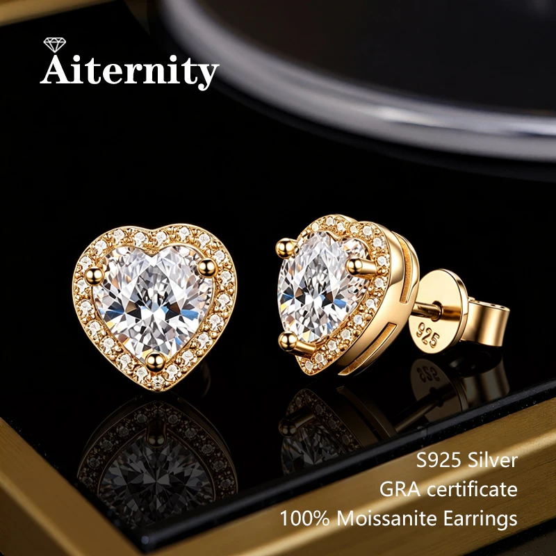 0,5-2ct Radiant-Schliff Moissanit-Ohrringe 3EX D VVS1 Zertifiziert S925 Silber Damen-Party-Schmuck Geschenk mit GRA-Zertifikat – Detail 11