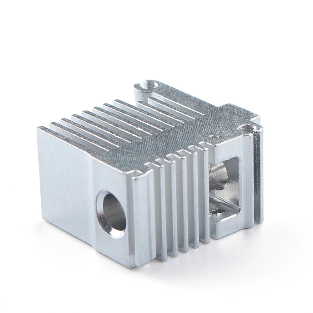 1pc Cooling Radiator Silver Metal Heat Sink For Kobra 3 Extruder Hot Ends Heatsink Cooling Radiator For 3D Printer Accessories