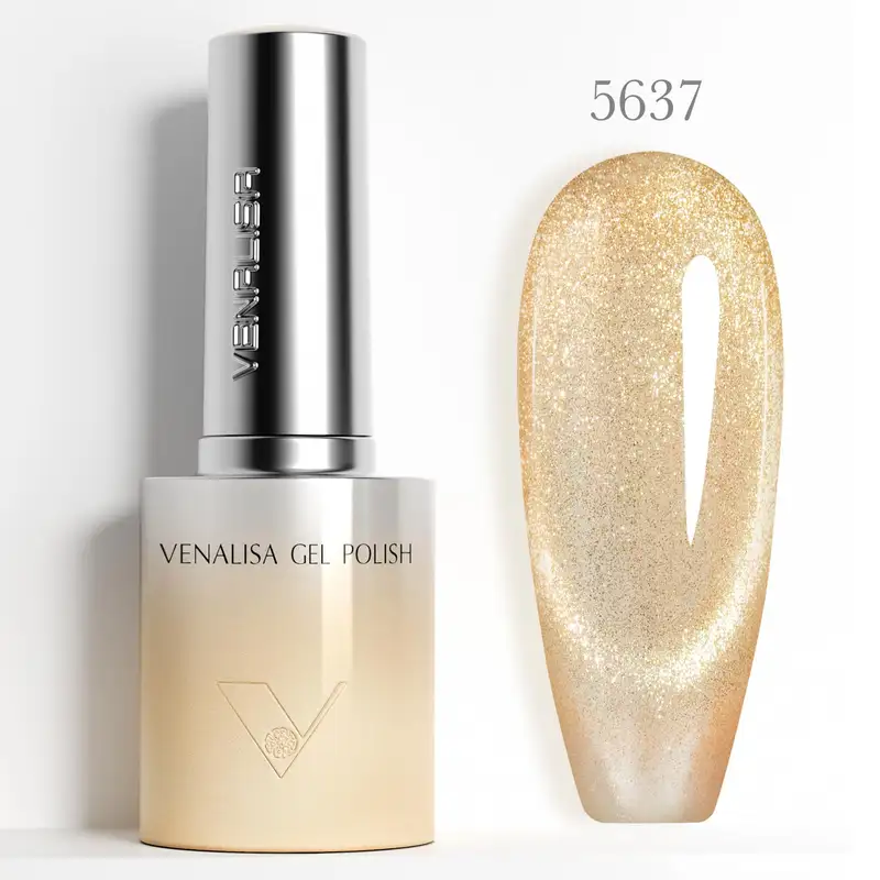 1pc Venalisa 10ml Nail Gel Polish Round Brush HEMA FREE TPO FREE Soak Off Sparkle Cat Eye Gel Lacquer Soft Texture Gel Varnish - Image 31