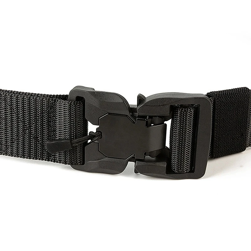 Cintura da uomo Army Outdoor Hunting Tactical Belt Multi Function Combat Survival tela del corpo marino di alta qualità per uomo in Nylon