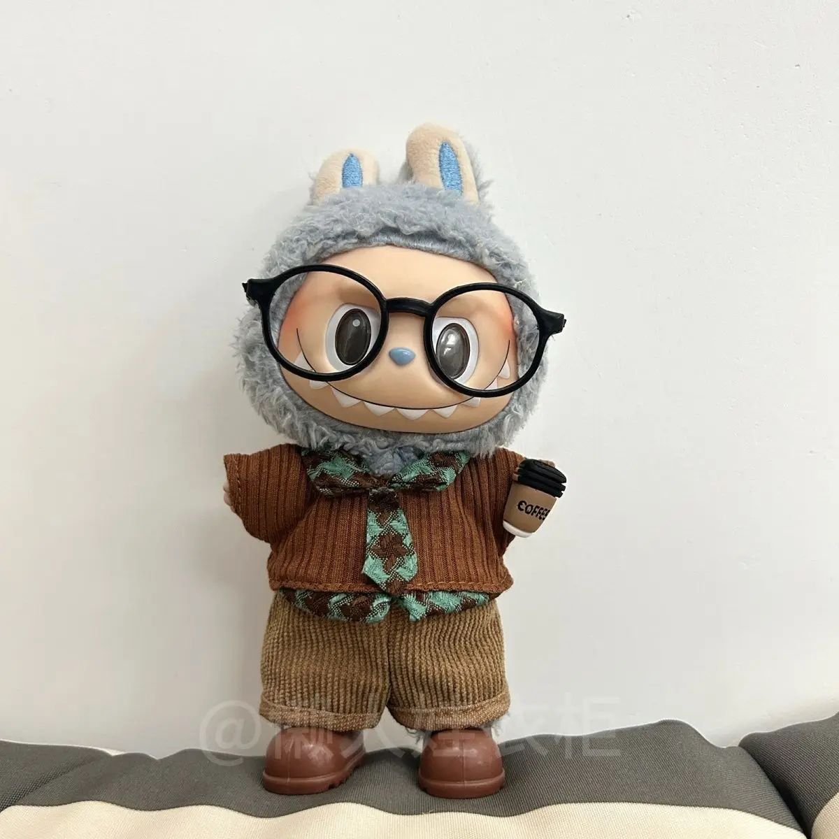 

Clothes for 17cm Labubu 1st & 3rd Gen Accessories | American Retro Preppy Style Gentleman Set | Doll Formal Outfits