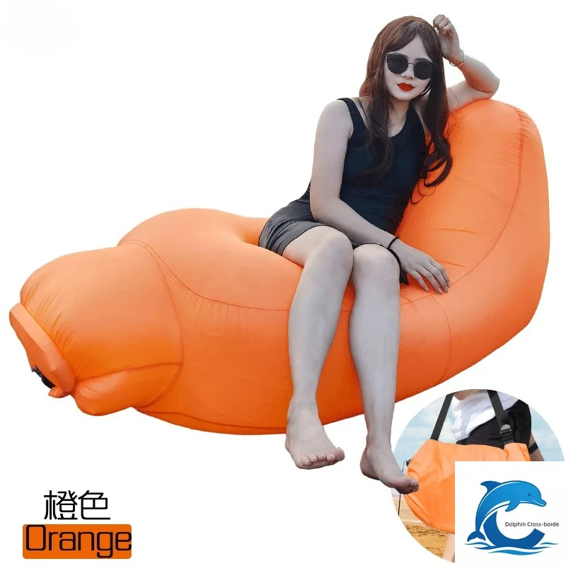 Applicable to thick Anti-Tip Self Inflatable Air Lounger Portable Inflatable Sofa Bed for Outdoor Camping