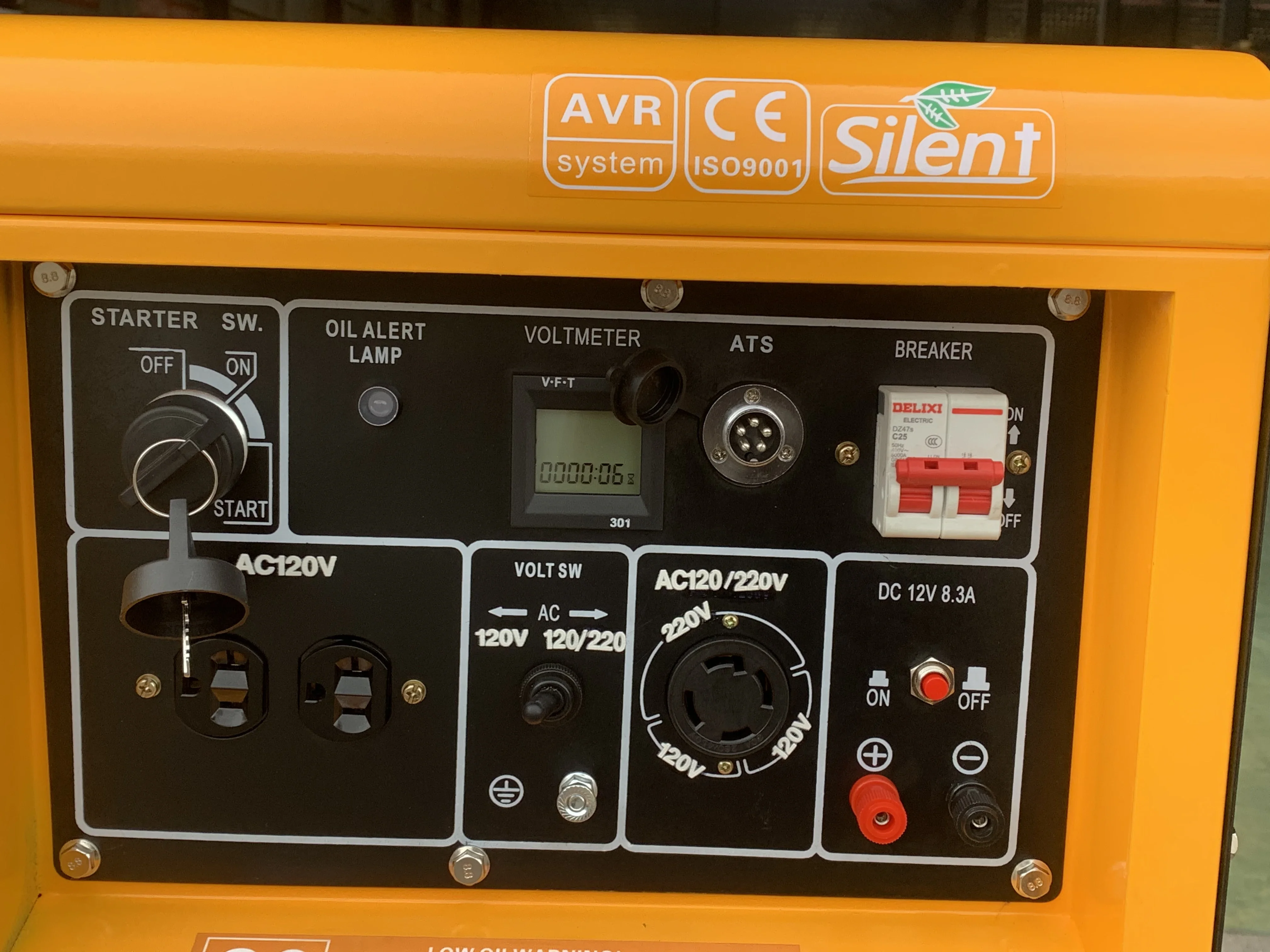 JC 3KW 5KW 6KVA 8KW Soundproof 12kva 10kw Diesel Electric Generator 220v/380v 60hz 1/3phase  Home Power Generator Diesel 10 Kva