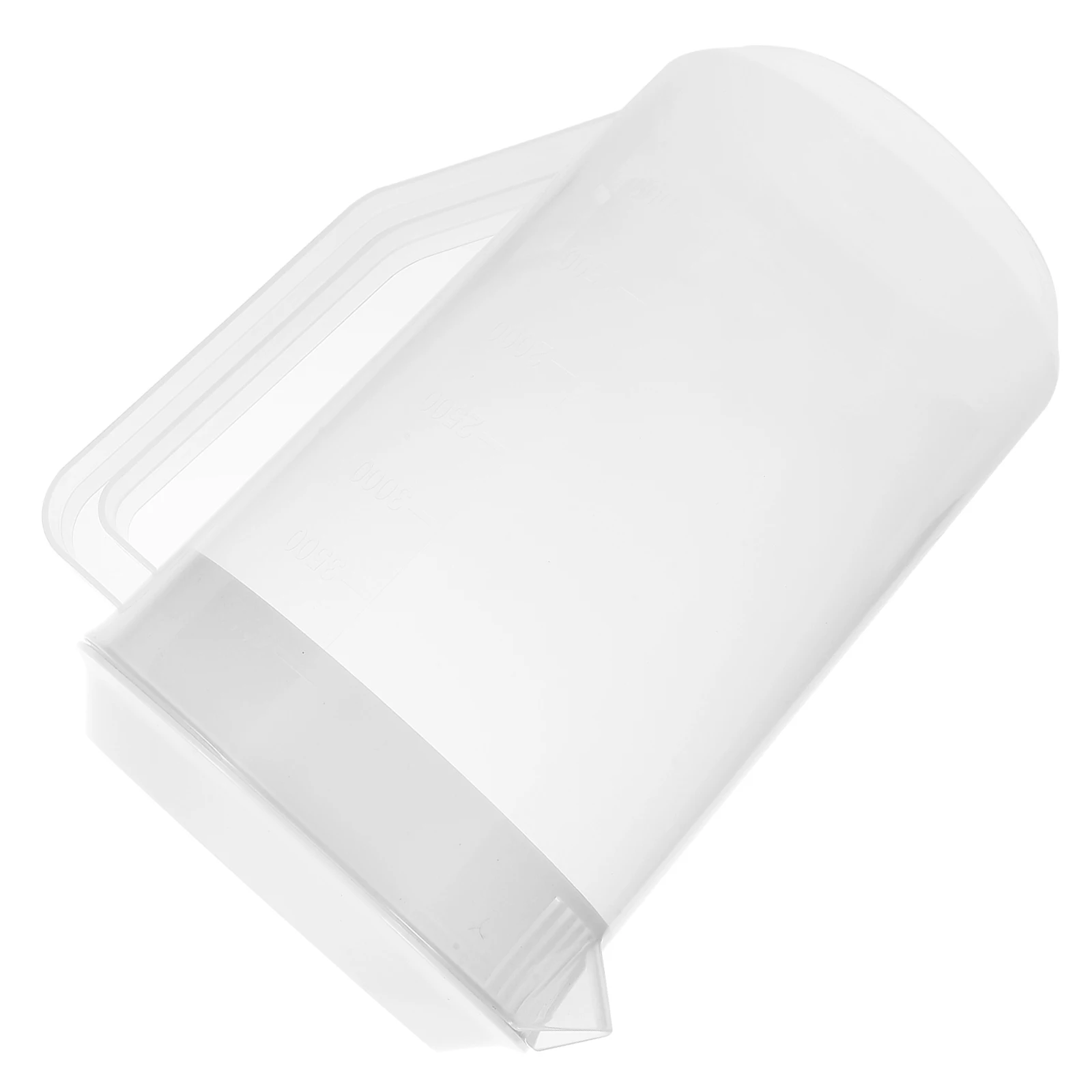 

1pc Cold Water Pitcher with Lid Large Capacity Plastic Beverage Jug for Juice Iced Tea PP Material Clear for Fridge