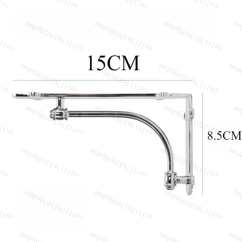L-shaped Brackets Triangular Layer Shelf Holder Accessories Brackets Storage Rack Support Vintage Luxury Heavy Duty Bracket