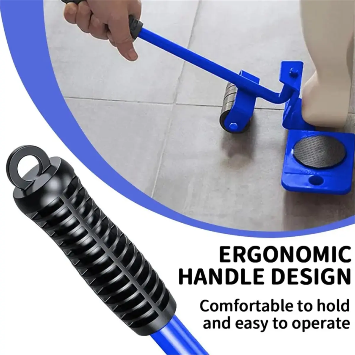 Ensemble d'outils de levage et de déplacement de meubles, glisseurs pour meubles, outil de levage de meubles avec levier à haute