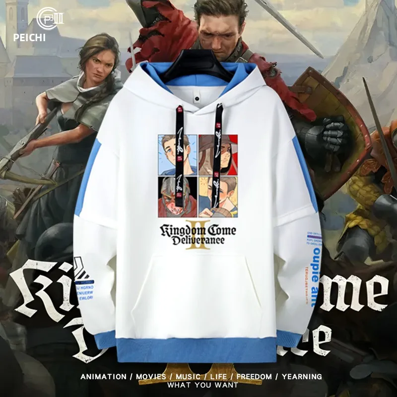 

Heavenly Savings 2 Game Hoodie Unisex Youth Spring Autumn Loose Fit Sweatshirt Comfortable Polyester Long Sleeve Casual Style