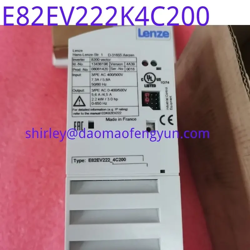 Brand New Original Frequency converter E82EV222K4C200