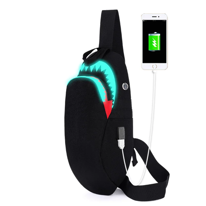 Mochila de moda con carga USB para ordenador portátil, bolsa de pecho para estudiantes, adolescentes, mochilas escolares, bolsa de viaje