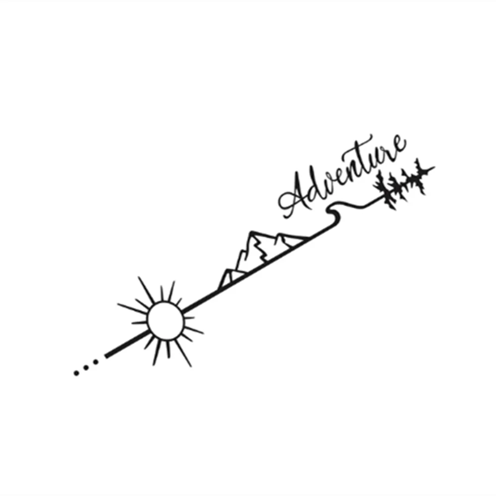 

Car Camping Adventure Vinyl Sticker For Camper Van SUV Motorhome Decoration Caravan Vinyl Decor Decal Auto Tuning Accessories