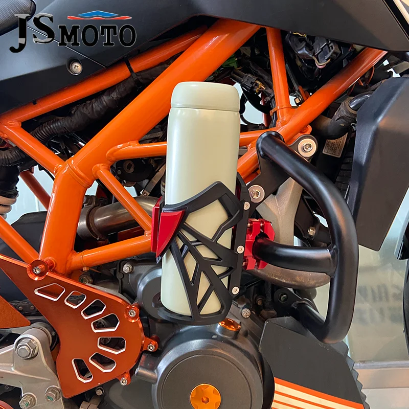 NEW For YZF-R1 YZF-R6 YZFR1 R1M YZF R6 yzf Motorcycle Crash Bar Water Bottle Bracket Cage Drink Cup Holder Coffee Stand Mount