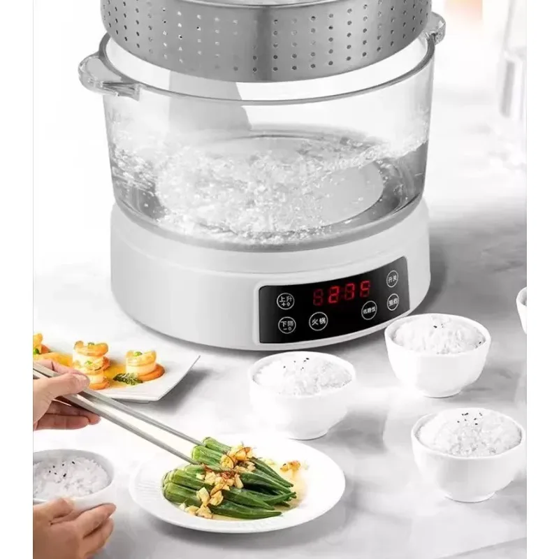 110V Low Sugar Rice Cooker - Rice Water Separation, Starch Reducing, Steaming & Draining Pot for Blood Sugar Control