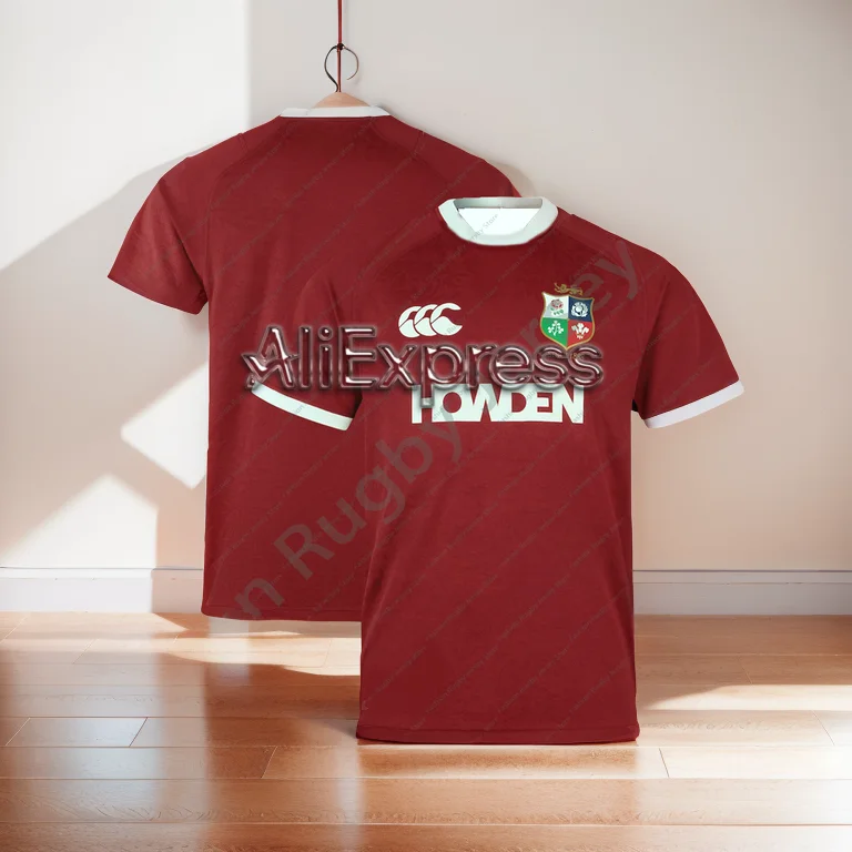 British Irish 2025 Unisex Rugby Jersey Clothes Men Kids Children Male Boys Gift T Shirt Team Sportswear Tee Training Top Lions