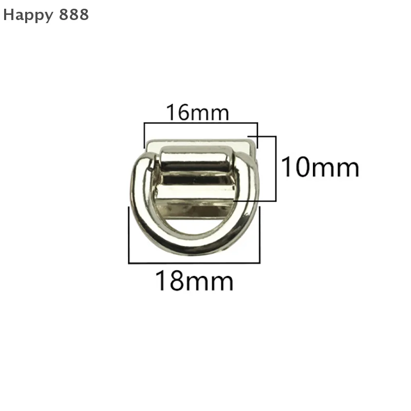 D링 가방 사이드 클립 버클 나사 핸드백 체인 핸들 커넥터 가방 스트랩 벨트 행거 DIY 하드웨어 가방 액세서리