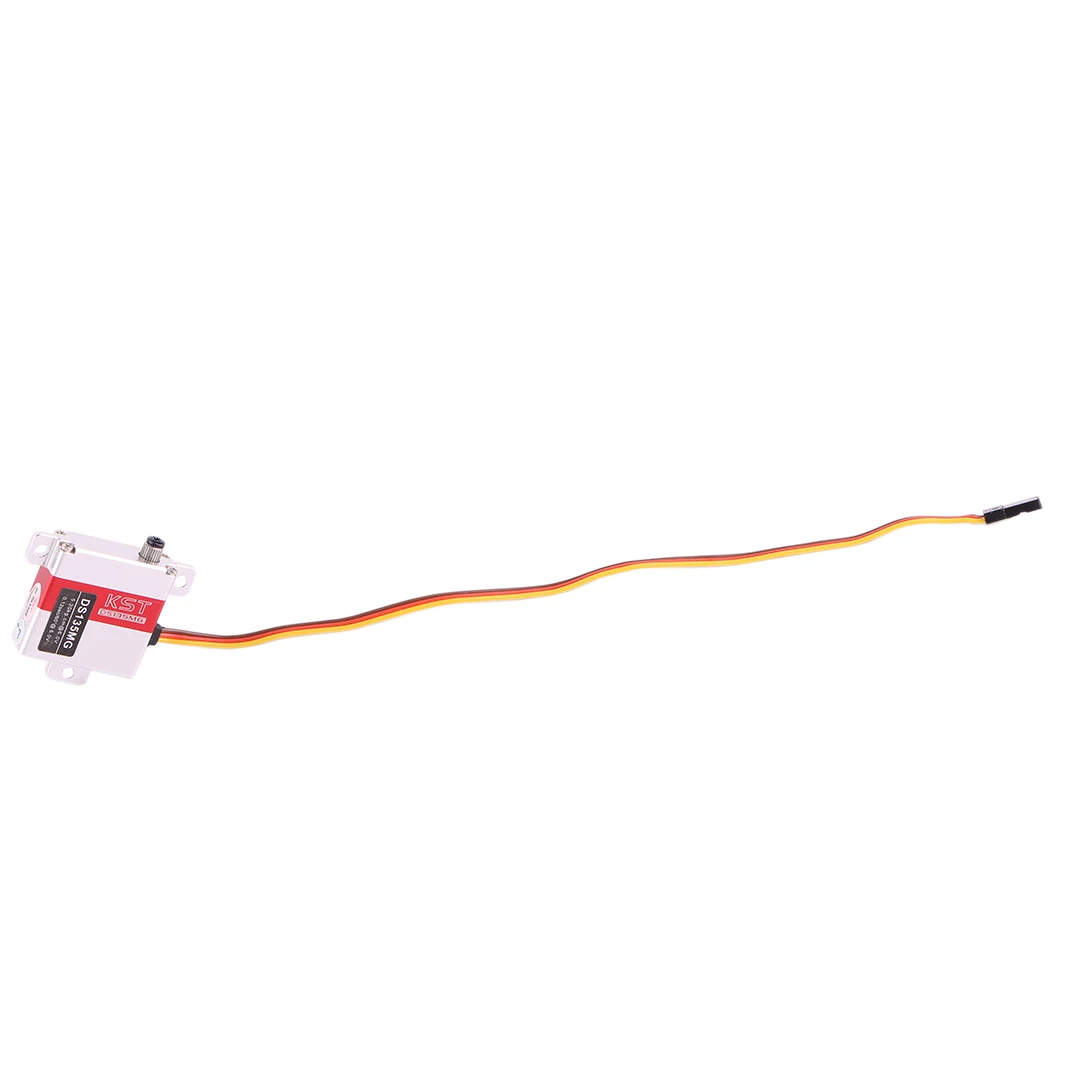 

KST DS135MG Digital Servo 4.8V-6.0V 5.2kg 0.1Sec All CNC Metal Shell Gear Coreless Motor for RC Glider Model Fixed-wing Model