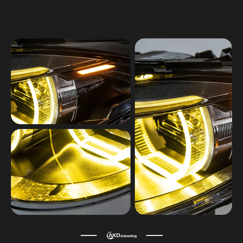 Car Lights for BMW F10 F18 2011-2017 5 Series 520i 530i LED Auto Headlight Assembly Upgrade High Configure Design Accessories