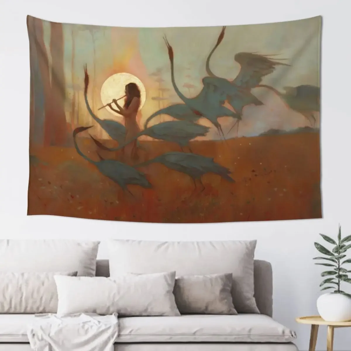 Les Chants de l'Aurore Tapestry Decor Home Anime Decor Wallpaper Tapestry