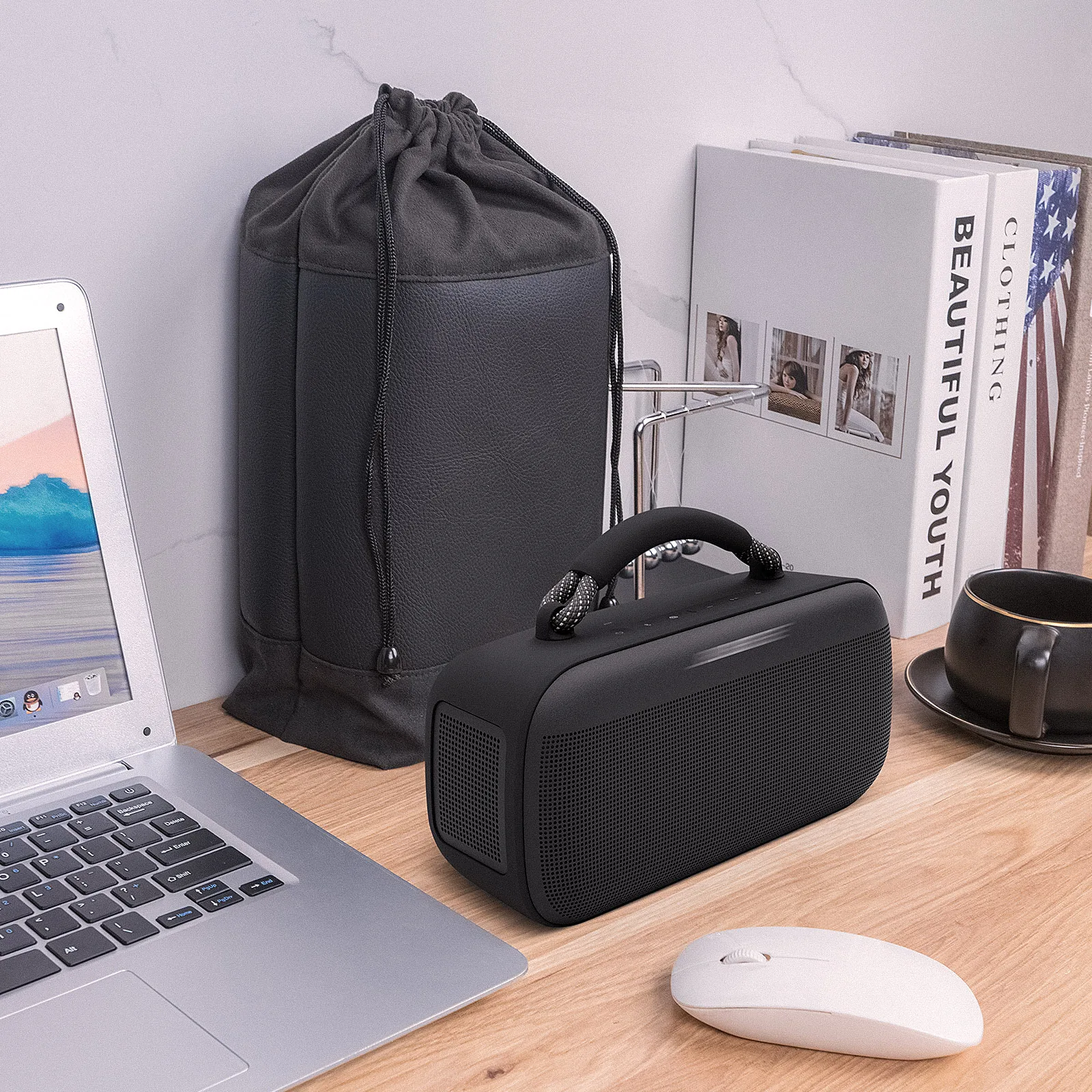 Geekria PU Speaker Pouch Compatible with Bose Soundlink Max Case Cover
