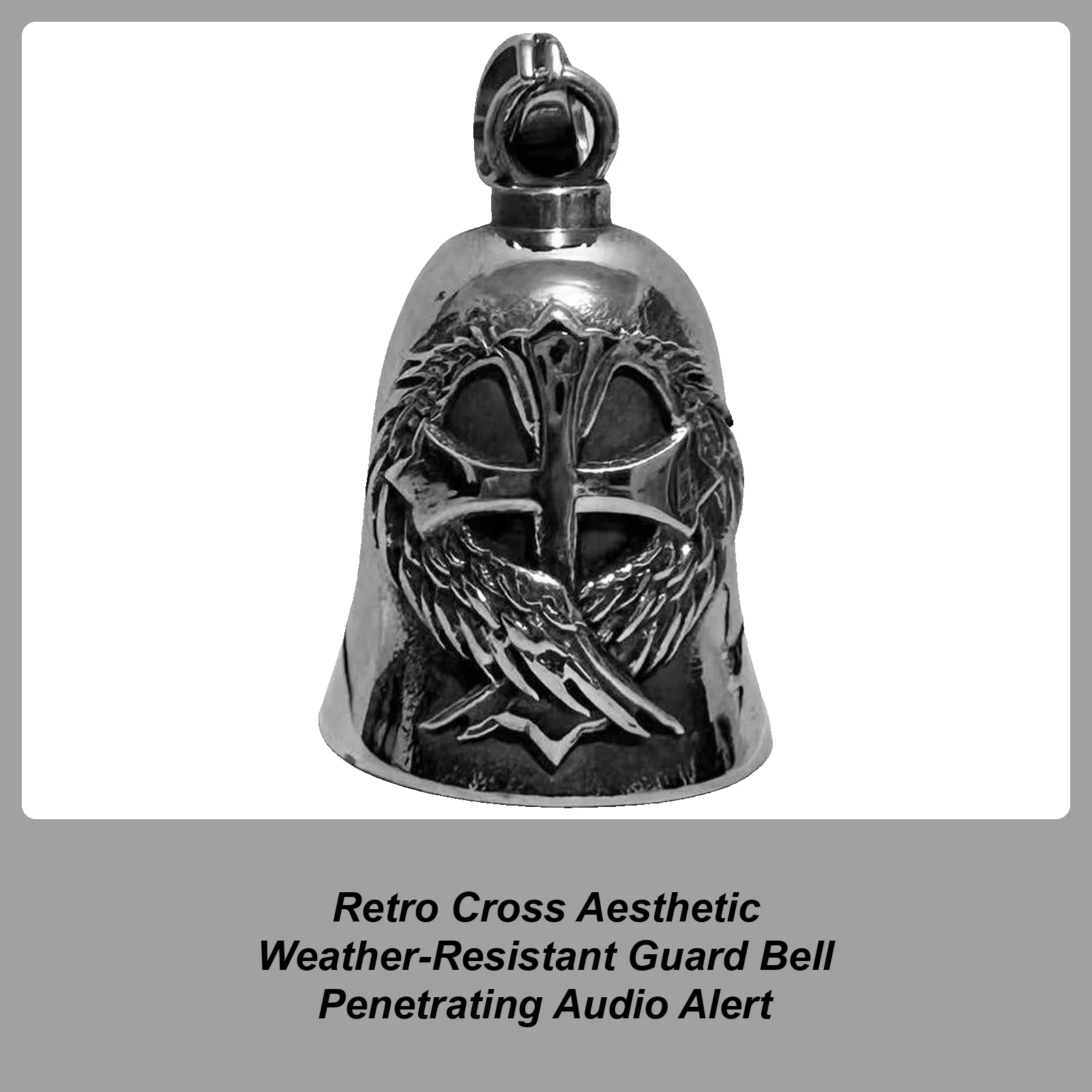 

Подвеска для мотоцикла, колокольчик для байкеров, вешалка для колокольчика на удачу, стильный брелок из сплава, аксессуар для мотоциклистов для мужчин, женщин, любителей гонщиков