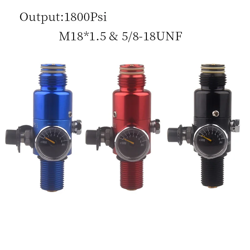 HPA 4500PSI Pressure Regulator Gas Cylinder Refill Filling Adapter Valve Air Tank Soft Valvula Reguladora Compressor Accesories