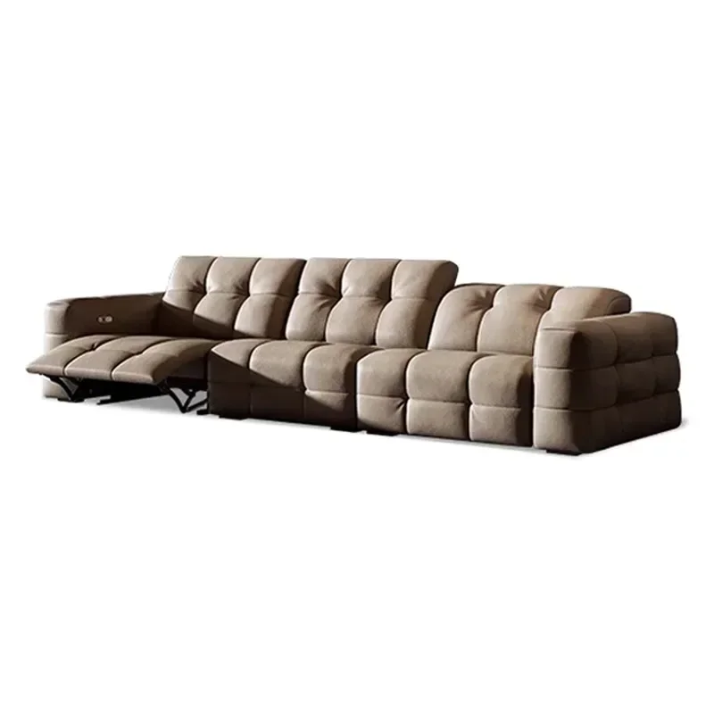Electric functional leather sofa