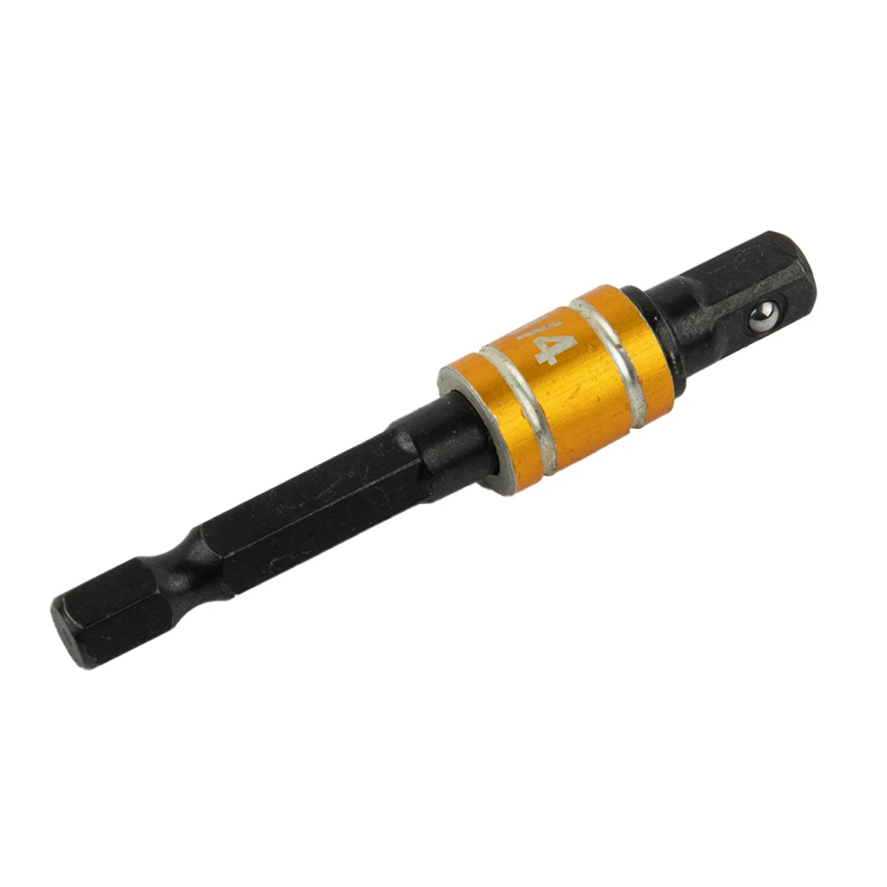 

Tool Socket Adapter With Hex Shank 1/2 (12.7mm) 1/4 (6.35mm) 3pcs Chrome Vanadium Steel Extension Bar Exquisite