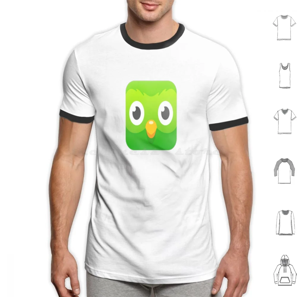 Product T Shirt 6xl Cotton Cool Tee Christmas Black Friday Duolingo Duolingo English Test Duolingo Meme Duolingo Spanish