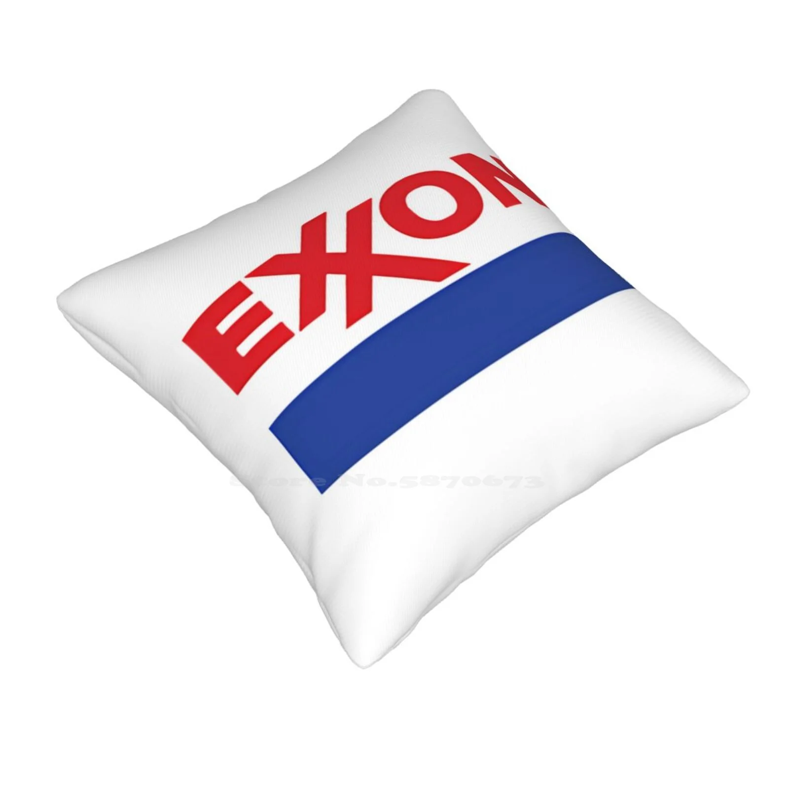 Multinational Oil And Gas 9 Pillow Cover Hug Pillowcase Exxon Mobil Corporation Exxonmobil Multinational Oil And Gas Standard