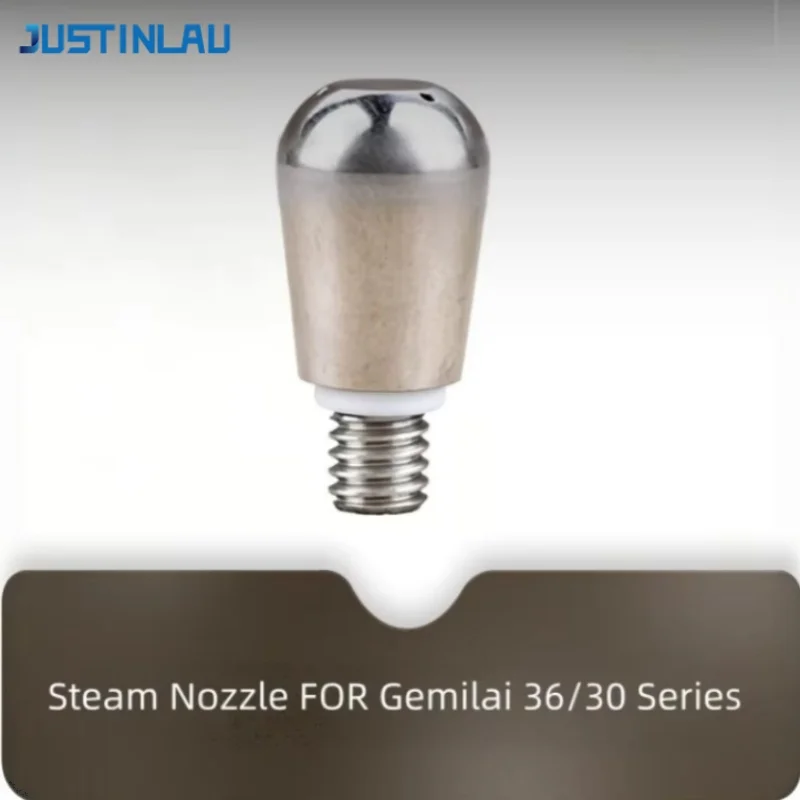 JUSTINLAU 3 Hole Stainless Steel Steam Nozzles for GEMILAI CRM3601/3605/3005/3609& Couplux CP290 Coffee Maker Home Barista Tools