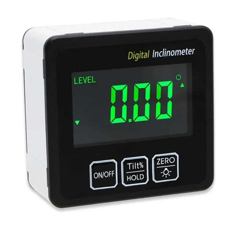 Y6GD Aluminum Digital Inclinometer Protractors With Backlight Screen Suitable For Low Light Environment Accurate Measurements