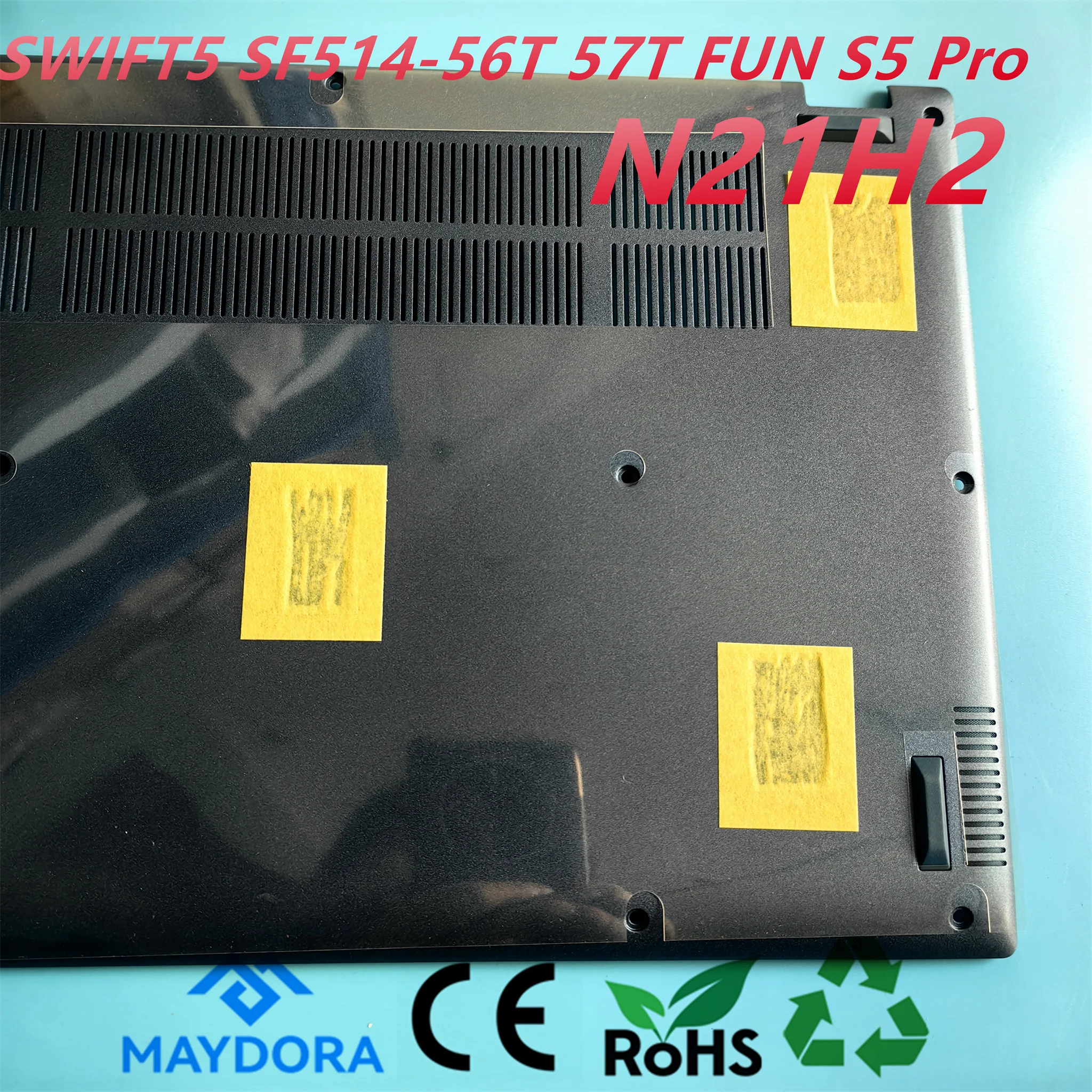 Laptop bottom base for ACER FUN S5 pro SWIFT5-14 SF514-56T SF514-71T N21H2 Also laptop BLUE or GREEN AL&MG