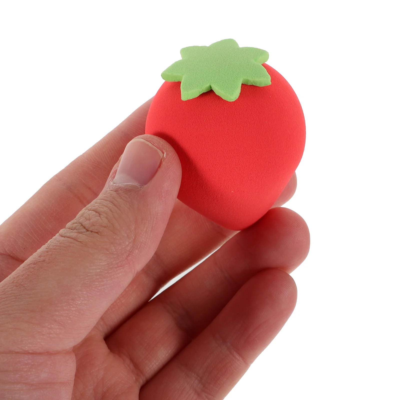 4 pçs forma de fruta esponjas de maquiagem liquidificador macio uso seco e molhado puff fundação corretivo pó conjunto de ferramentas