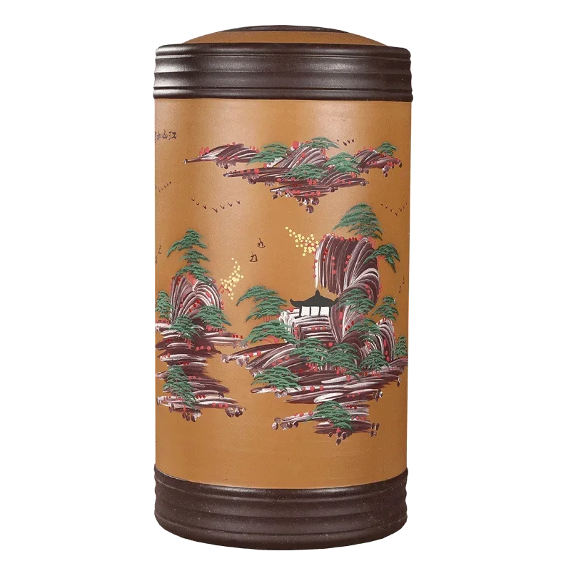 

Герметичная жестяная коробка для хранения чая с крышкой, роскошная китайская канистра для чая, органайзер для чайных пакетиков, роскошная коробка Cajas De Te Kinesisk, бамбуковая кухня