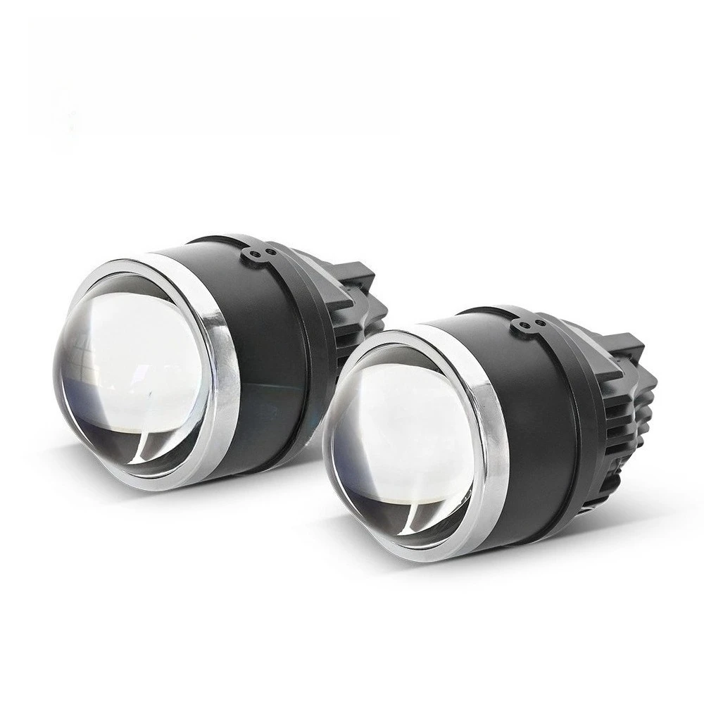 3 Inch 90W Bi-Beam LED Fog Light Projector Lens Waterproof Universal Car Motorcycle LED Lights Upgrade Car Accessories