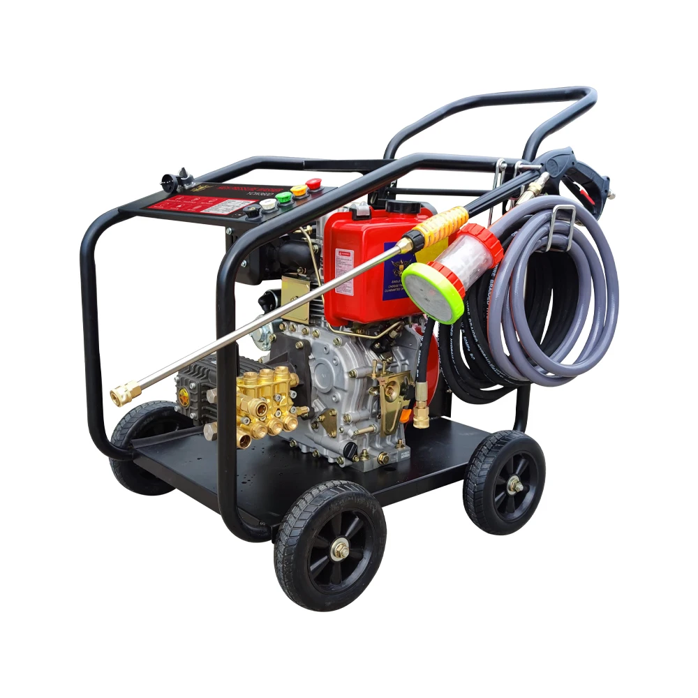 

High quality YCW-360D air cooled single cylinder 3600rpm diesel high pressure washer