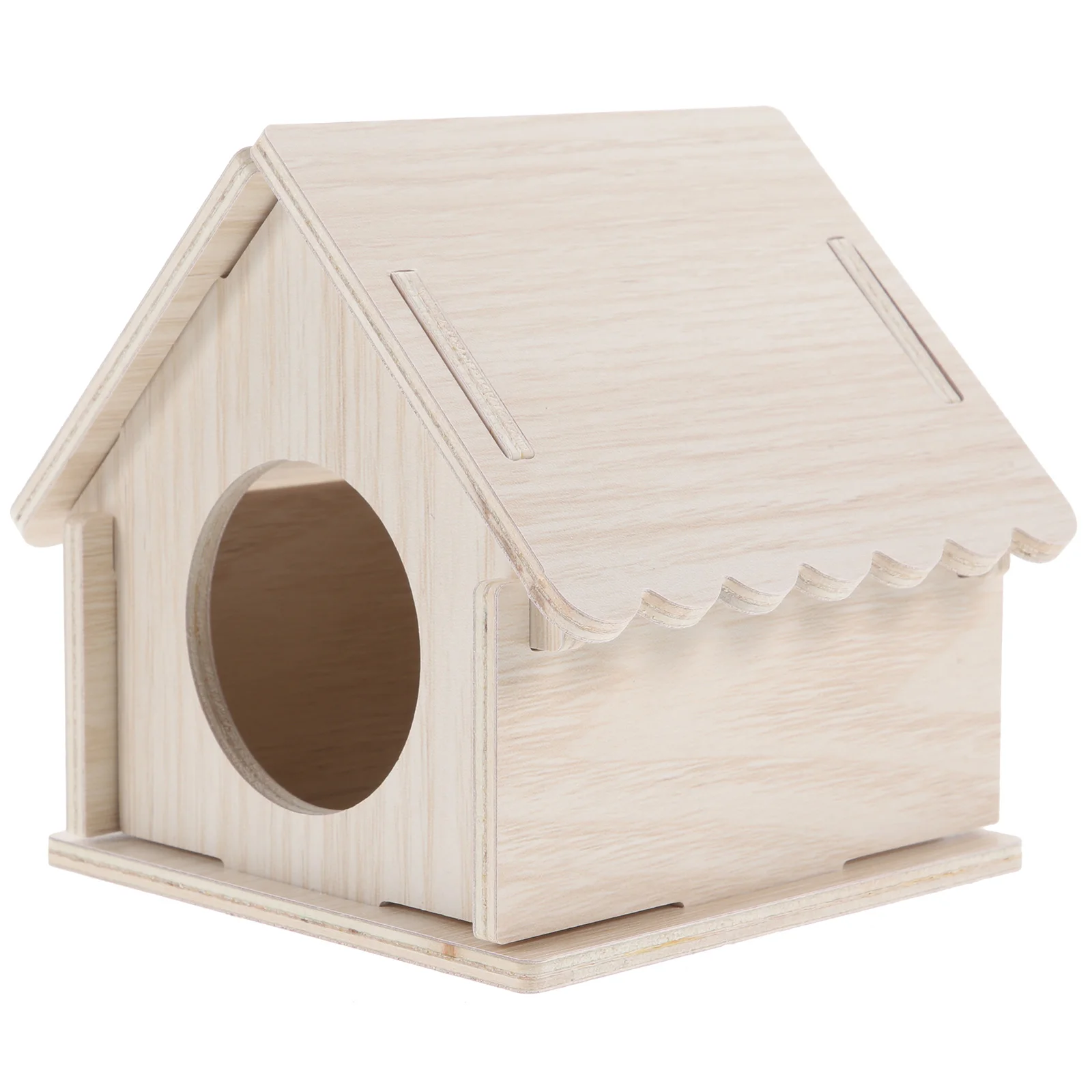 

Multi-storey Small Animal Mechanism Wooden House Chinchilla Toy Hideout Hamster Guinea Pig Accessories Cage Hamsters Rat