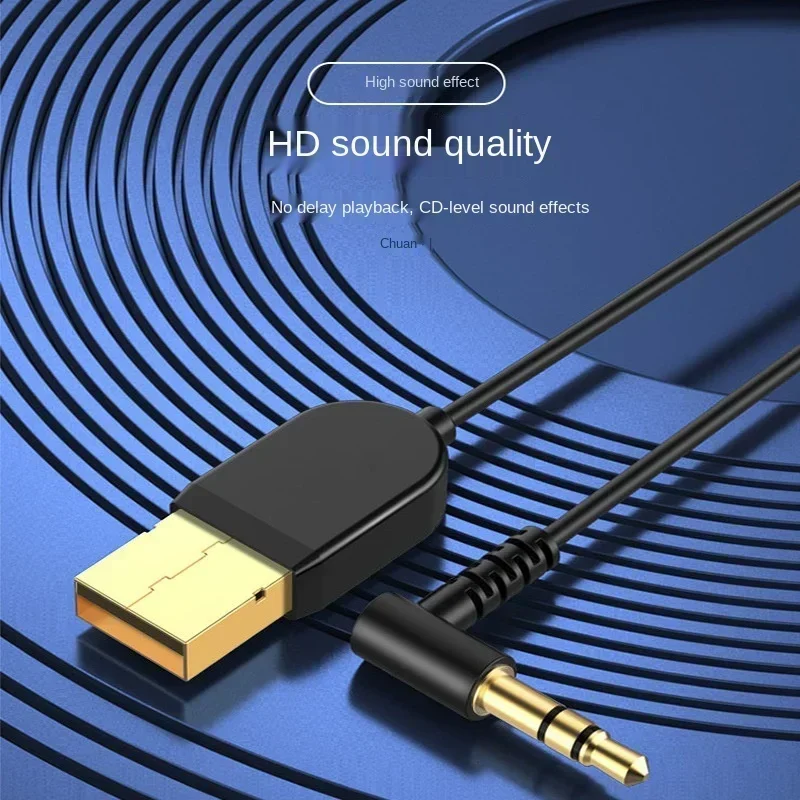 

3,5 мм разъем автомобильный AUX аудио Bluetooth 5,0 беспроводной ключ USB-передатчик 5,0 громкой связи стерео музыка BT микрофонный адаптер