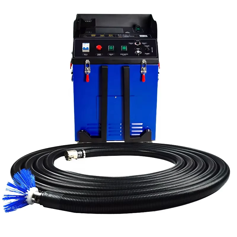 HVAC ducts with tablet control and high definition camera